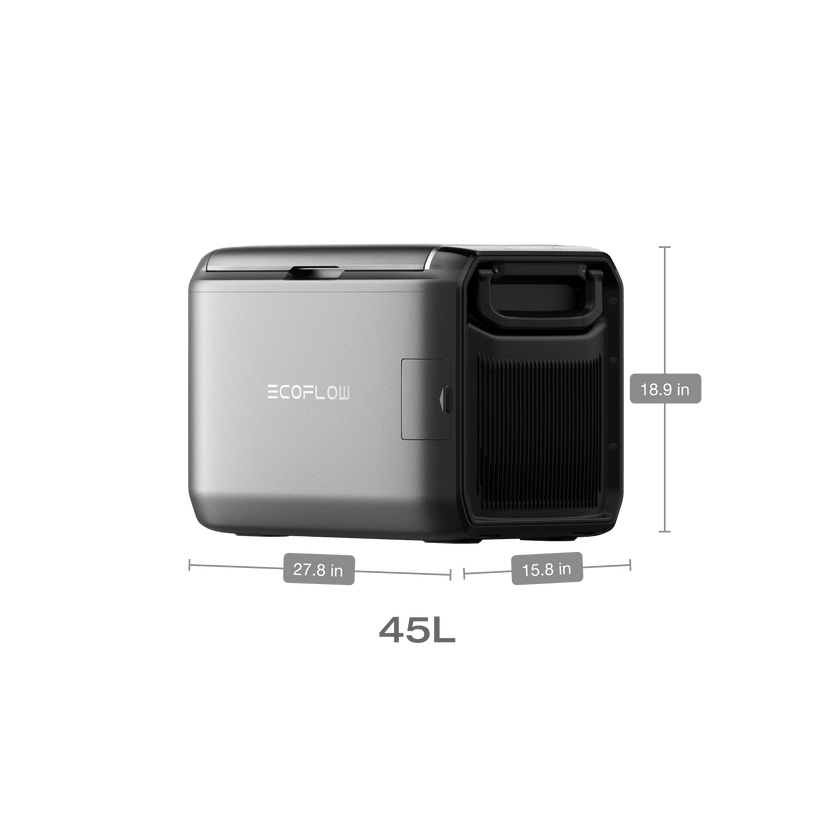 EcoFlow GLACIER Classic(45L)+GLACIER Add-on Battery