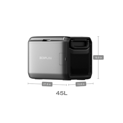 EcoFlow GLACIER Classic(45L)+GLACIER Add-on Battery