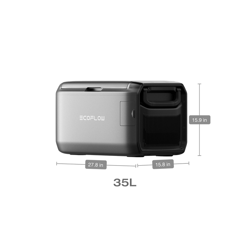 EcoFlow GLACIER Classic(45L)+GLACIER Add-on Battery