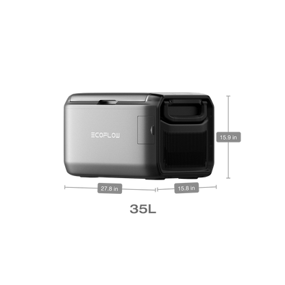 EcoFlow GLACIER Classic(45L)+GLACIER Add-on Battery