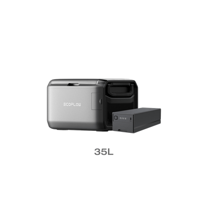 EcoFlow GLACIER Classic(45L)+GLACIER Add-on Battery