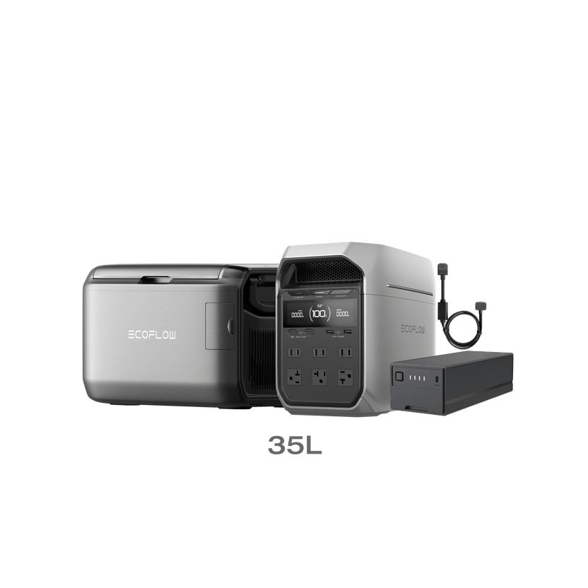 EcoFlow GLACIER Classic(45L)+GLACIER Add-on Battery