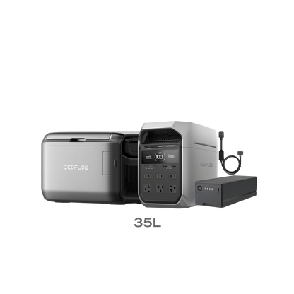 EcoFlow GLACIER Classic(45L)+GLACIER Add-on Battery