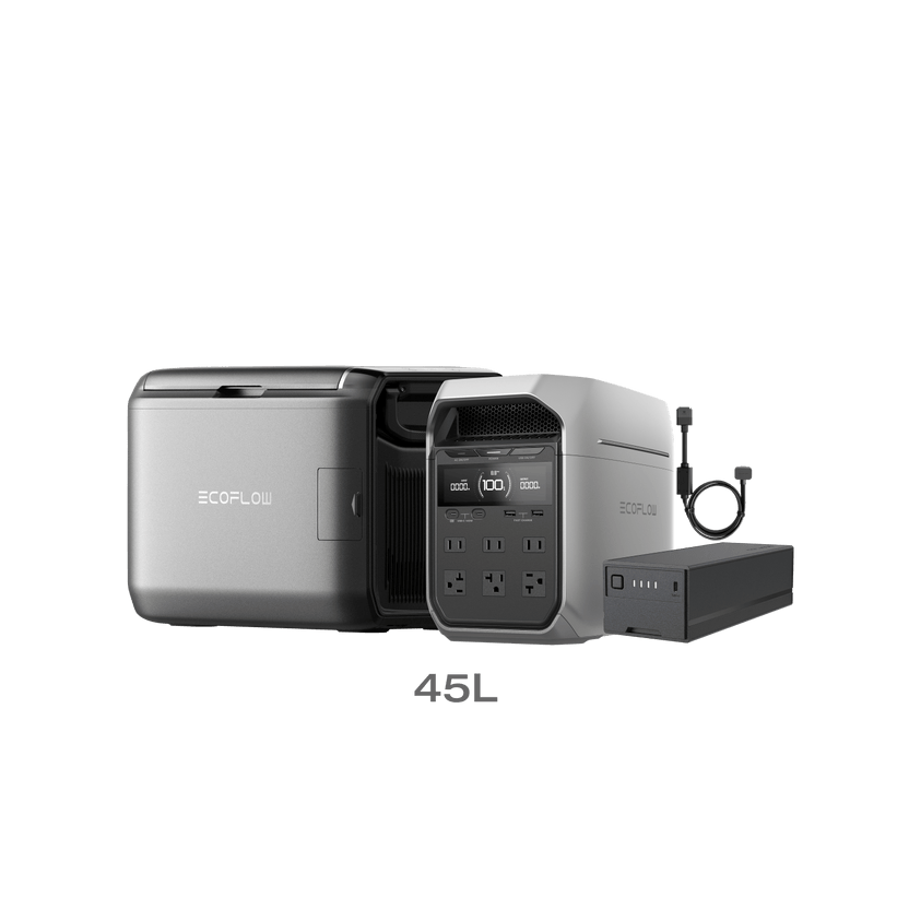 EcoFlow GLACIER Classic(45L)+GLACIER Add-on Battery