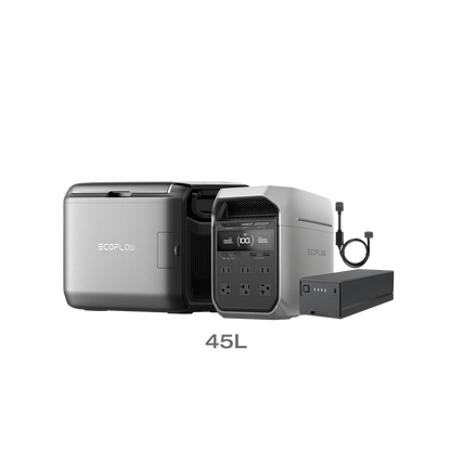 EcoFlow GLACIER Classic(45L)+GLACIER Add-on Battery