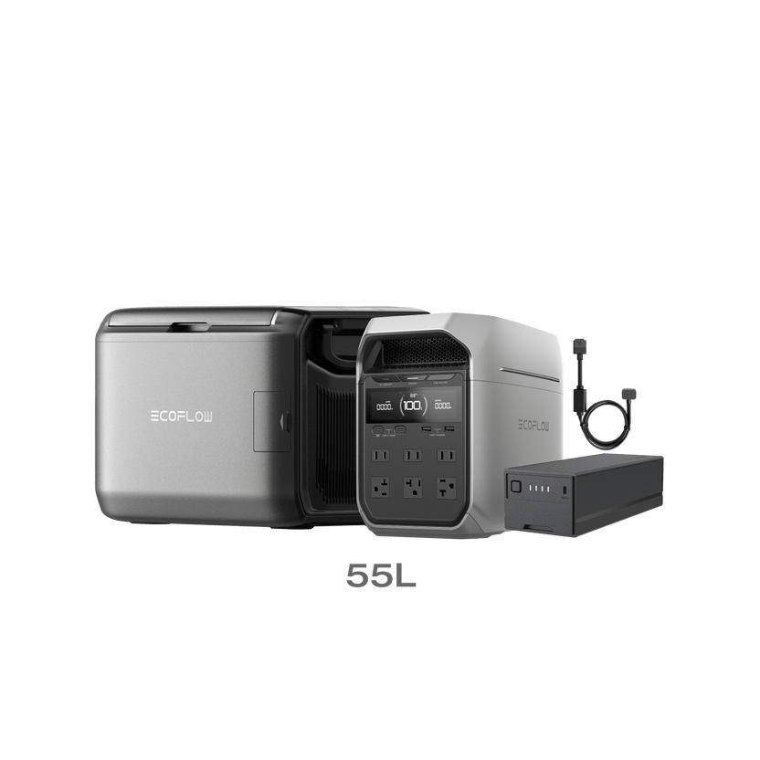 EcoFlow GLACIER Classic(45L)+GLACIER Add-on Battery