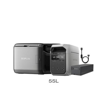 EcoFlow GLACIER Classic(45L)+GLACIER Add-on Battery