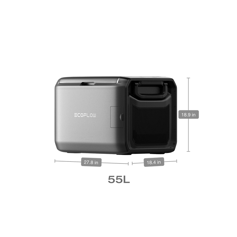 EcoFlow GLACIER Classic(45L)+GLACIER Add-on Battery