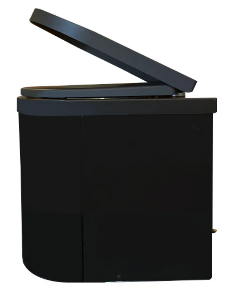 TinyJohn BLACK - Waterless Incinerating Toilet