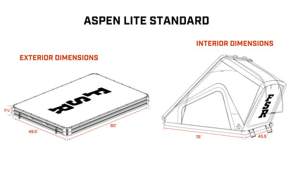 FSR Aspen Lite Standard V3 - Rooftop Tent