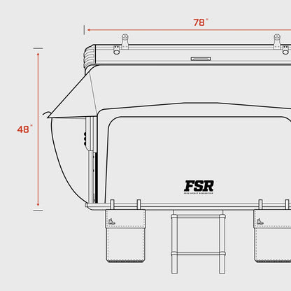 FSR Kali King - Rooftop Tent