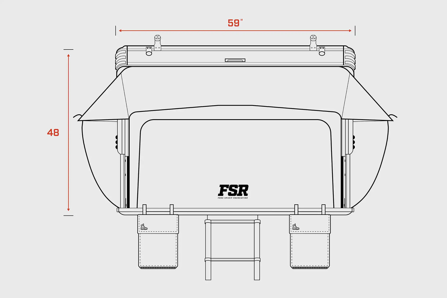 FSR Kali King Rooftop Tent