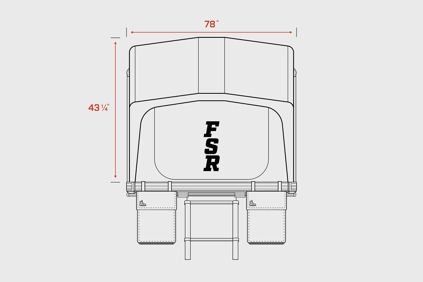 FSR Nova King - Rooftop Tent