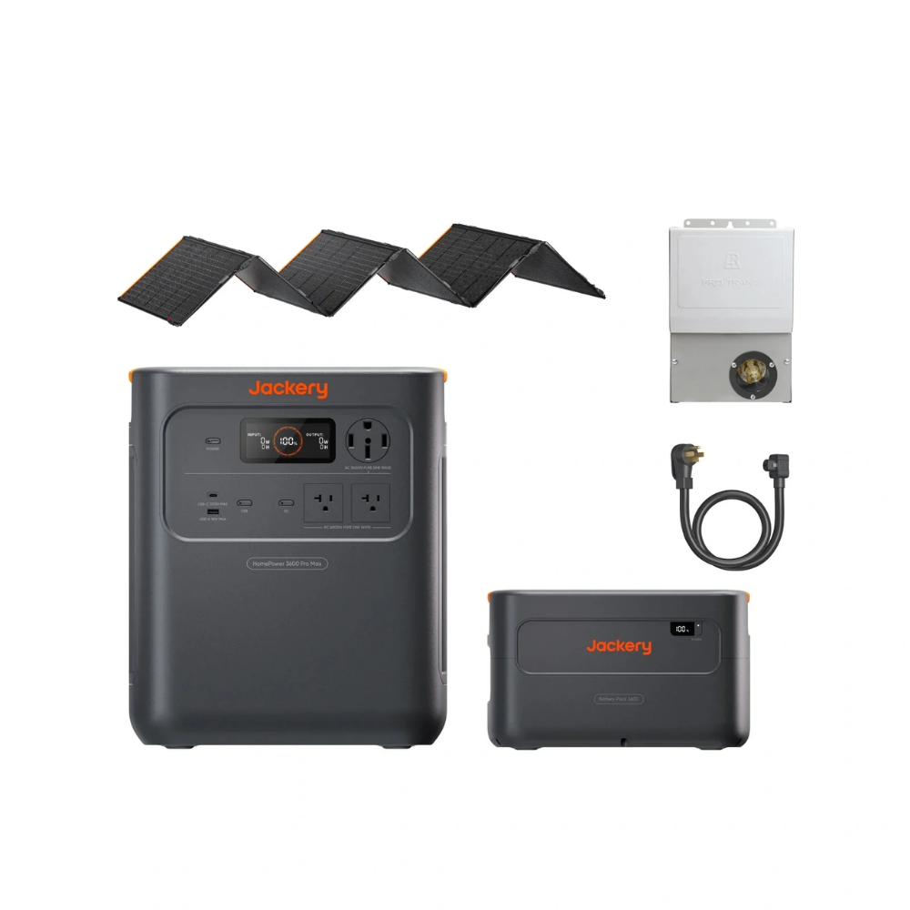 Jackery HomePower 3600 Pro Max Portable Power Station