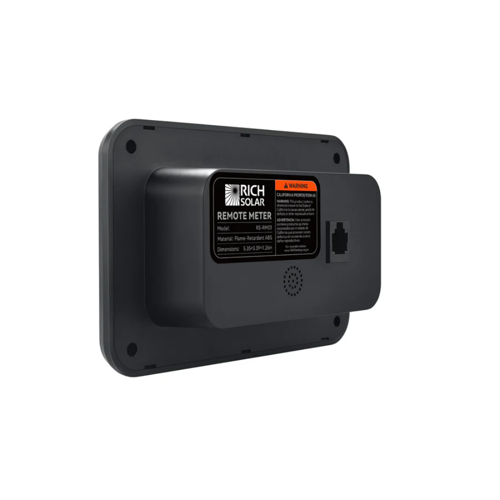 RICH SOLAR Inverter Remote Control with LCD & Bluetooth | Compatible with NOVA SWITCH & NOVA SUPERCHARGER Series Inverters