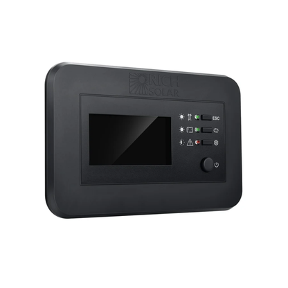 RICH SOLAR Inverter Remote Control with LCD & Bluetooth | Compatible with NOVA SWITCH & NOVA SUPERCHARGER Series Inverters