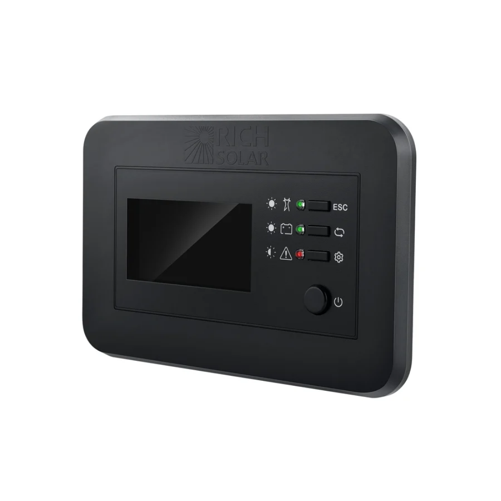 RICH SOLAR Inverter Remote Control with LCD & Bluetooth | Compatible with NOVA SWITCH & NOVA SUPERCHARGER Series Inverters