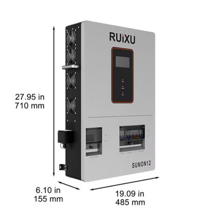 RUiXU SUNON12 12kW Single/Split-Phase Off-Grid Inverter | UL1741 Certified