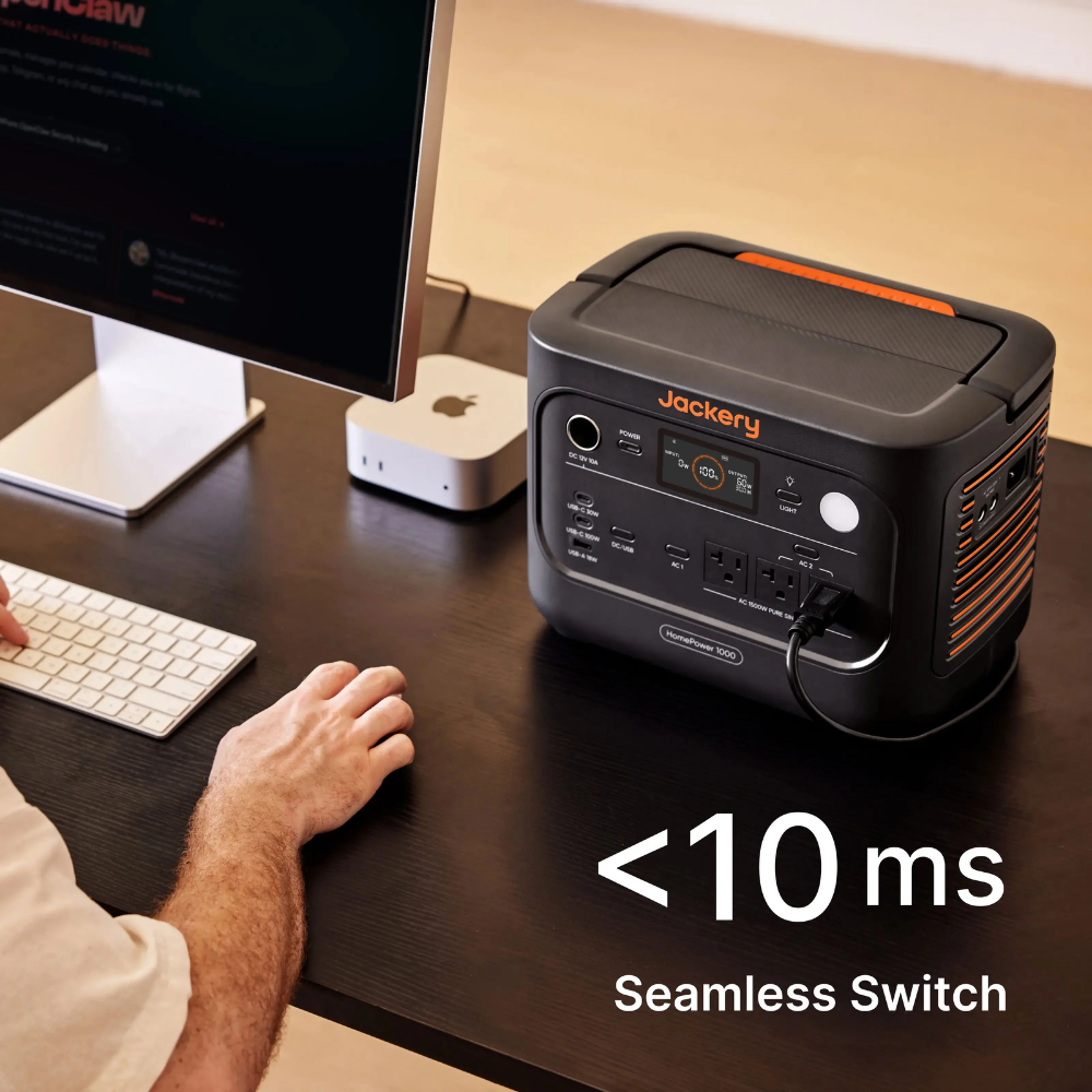 Jackery HomePower 1000 v2 Portable Power Station
